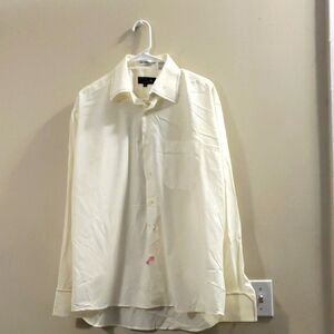 Men's Cream Dress Shirt